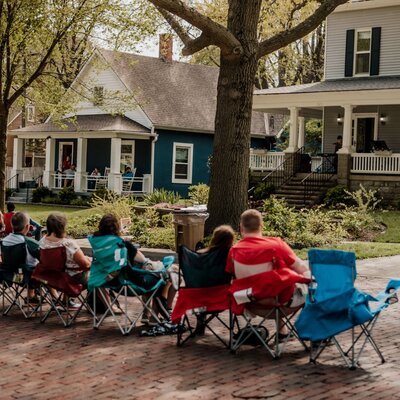 From our first PorchFest 2022 - great fun was had by all!