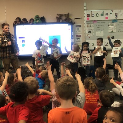 Kindergarten School Enrichment at AES- Learning healthy choices