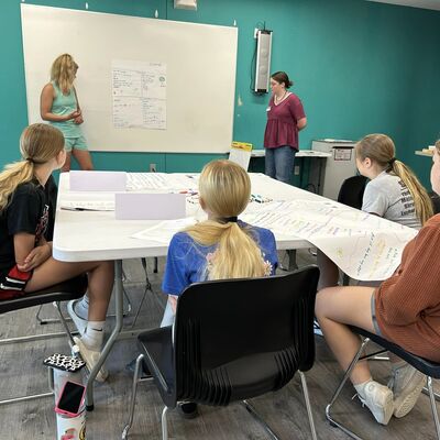 Babysitting Clinic- Future babysitters learning about the ages and stages of development