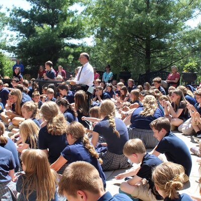All-school rosary