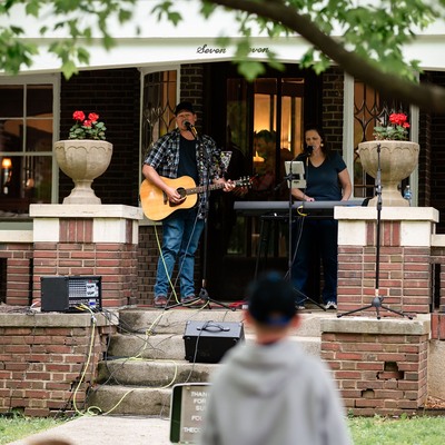 Other band from PorchFest 2024.