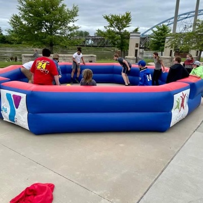 Gaga ball pit Block Party Trailer