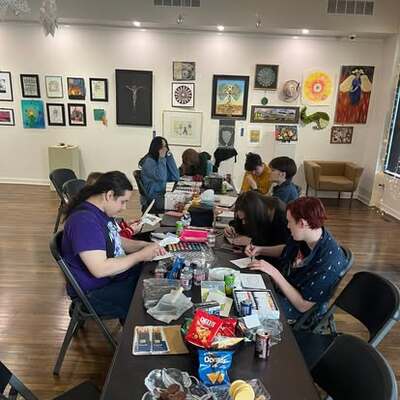 1st Teen Art Club Meeting