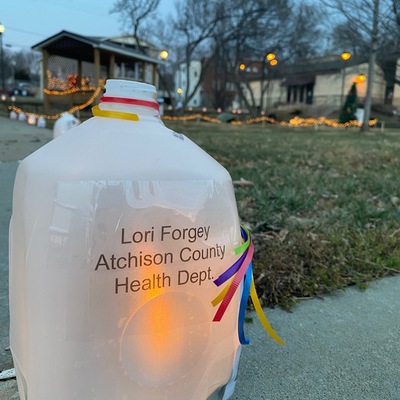 Luminaries honor those who "shine bright" in Atchison during the Longest Night service at library