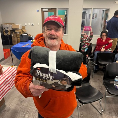 Our Christmas party giveaways