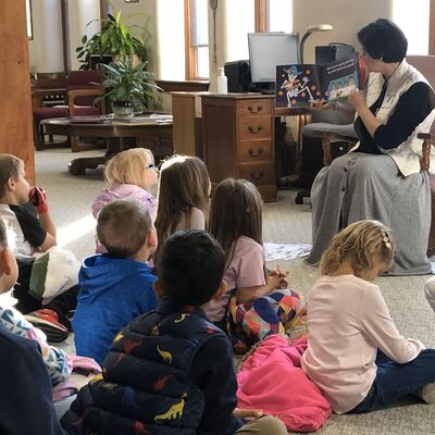 Visiting the sisters at Mount St. Scholastica