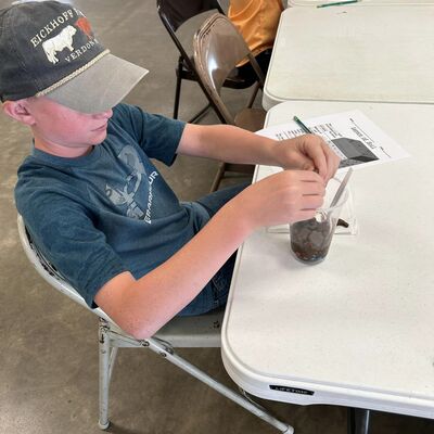 STEM Workshop- Learning about the 4 layers of soil