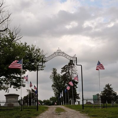 Entrance to Cemetery